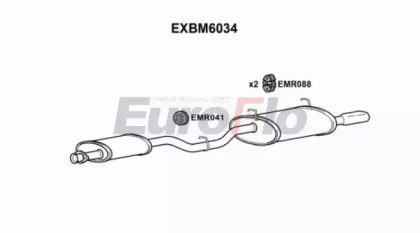 Амортизатор EuroFlo EXBM6034