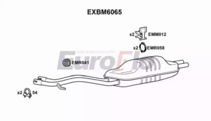 Амортизатор EuroFlo EXBM6065