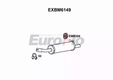 Амортизатор EuroFlo EXBM6149