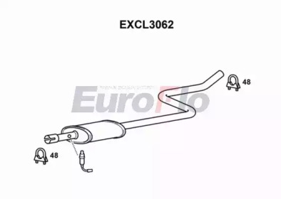 Амортизатор EuroFlo EXCL3062