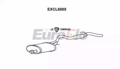 Амортизатор EuroFlo EXCL6005