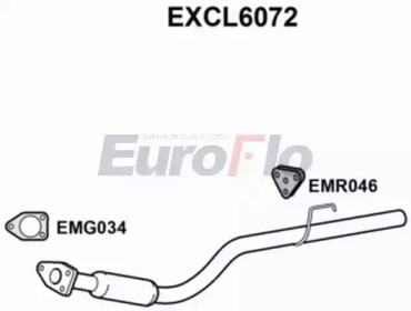 Амортизатор EuroFlo EXCL6072