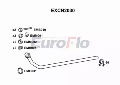 Трубка EuroFlo EXCN2030