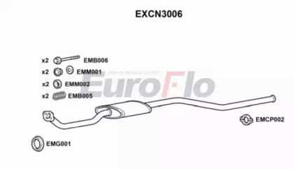 Амортизатор EuroFlo EXCN3006