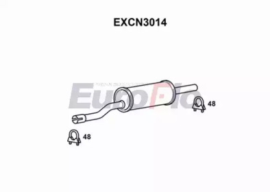 Амортизатор EuroFlo EXCN3014