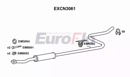 Амортизатор EuroFlo EXCN3061