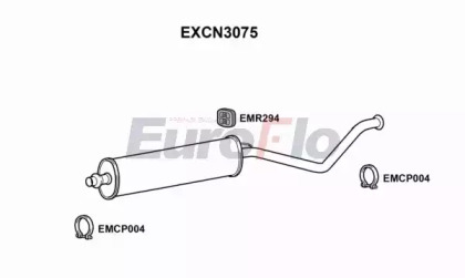 Амортизатор EuroFlo EXCN3075