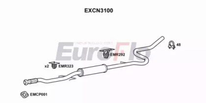 Амортизатор EuroFlo EXCN3100