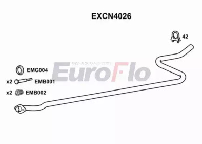 Трубка EuroFlo EXCN4026