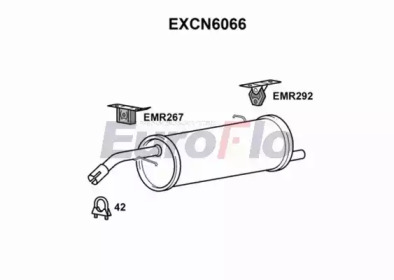 Амортизатор EuroFlo EXCN6066