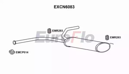 Амортизатор EuroFlo EXCN6083