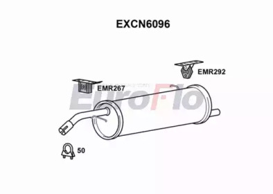 Амортизатор EuroFlo EXCN6096