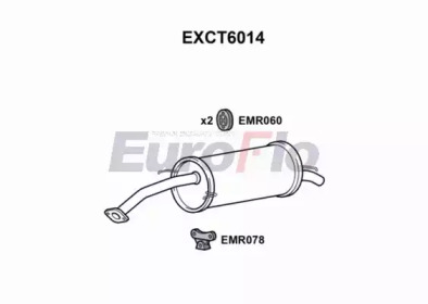 Амортизатор EuroFlo EXCT6014