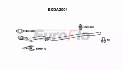 Трубка EuroFlo EXDA2001