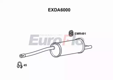 Амортизатор EuroFlo EXDA6000