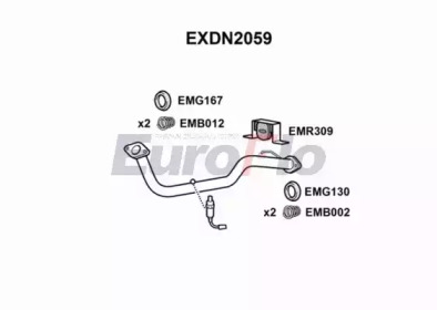 Трубка EuroFlo EXDN2059