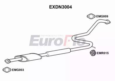 Амортизатор EuroFlo EXDN3004