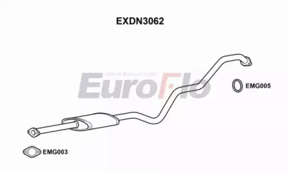 Амортизатор EuroFlo EXDN3062