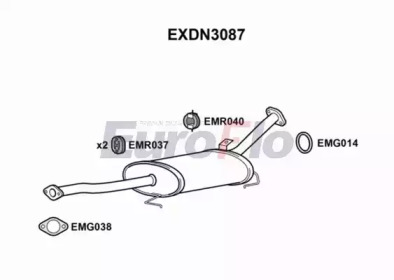 Амортизатор EuroFlo EXDN3087