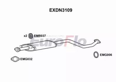 Амортизатор EuroFlo EXDN3109