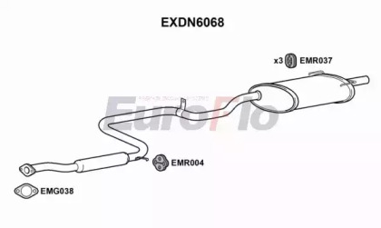 Амортизатор EuroFlo EXDN6068