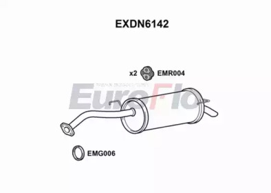 Амортизатор EuroFlo EXDN6142