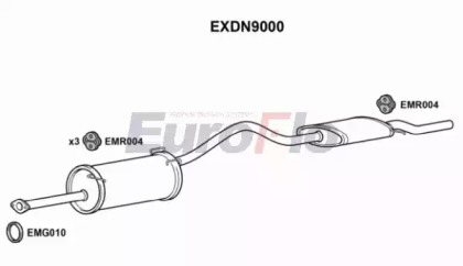 Амортизатор EuroFlo EXDN9000