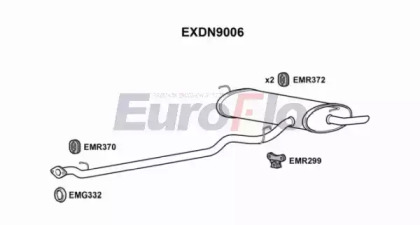 Амортизатор EuroFlo EXDN9006