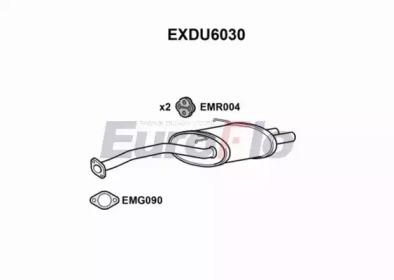 Амортизатор EuroFlo EXDU6030