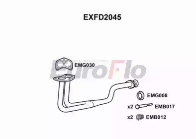 Трубка EuroFlo EXFD2045