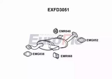 Амортизатор EuroFlo EXFD3051