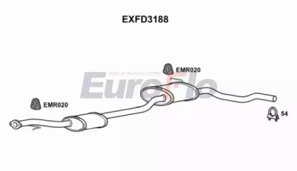 Амортизатор EuroFlo EXFD3188