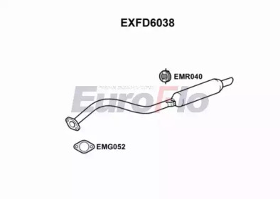 Амортизатор EuroFlo EXFD6038