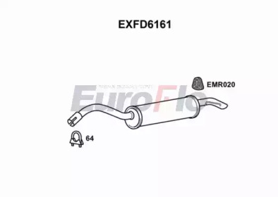 Амортизатор EuroFlo EXFD6161