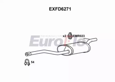 Амортизатор EuroFlo EXFD6271