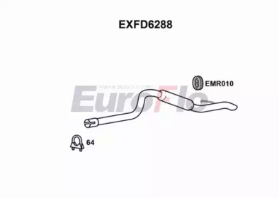 Амортизатор EuroFlo EXFD6288