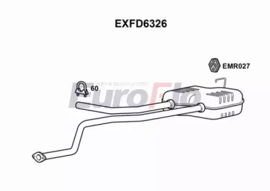 Амортизатор EuroFlo EXFD6326