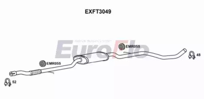 Амортизатор EuroFlo EXFT3049