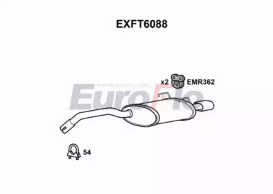 Амортизатор EuroFlo EXFT6088