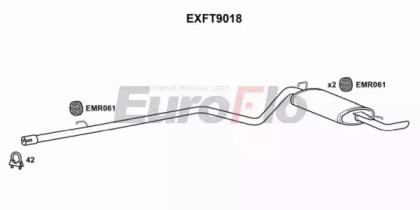 Амортизатор EuroFlo EXFT9018