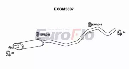 Амортизатор EuroFlo EXGM3087