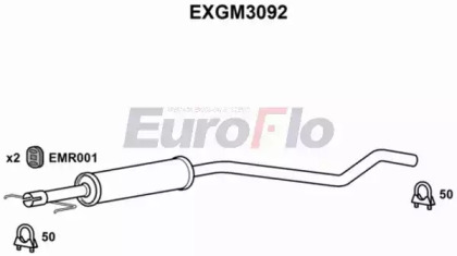 Амортизатор EuroFlo EXGM3092