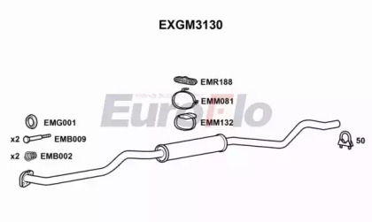 Амортизатор EuroFlo EXGM3130