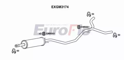 Амортизатор EuroFlo EXGM3174