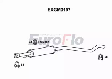 Амортизатор EuroFlo EXGM3197