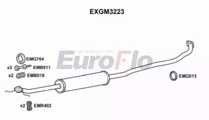 Амортизатор EuroFlo EXGM3223