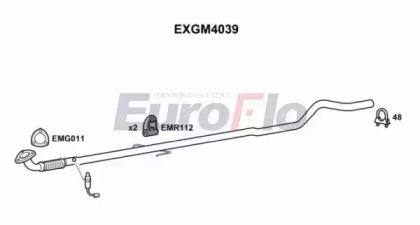 Трубка EuroFlo EXGM4039