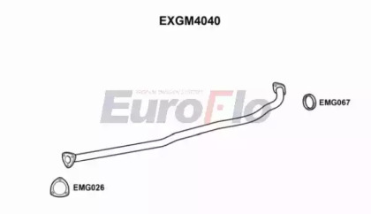 Трубка EuroFlo EXGM4040