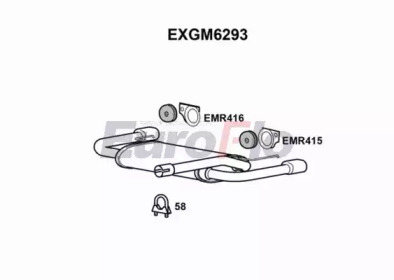 Амортизатор EuroFlo EXGM6293