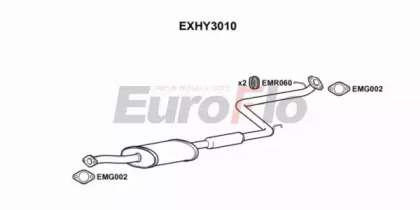 Амортизатор EuroFlo EXHY3010